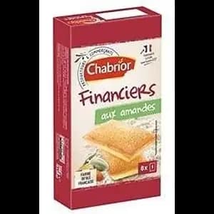 Financiers with Almonds - Chabrior