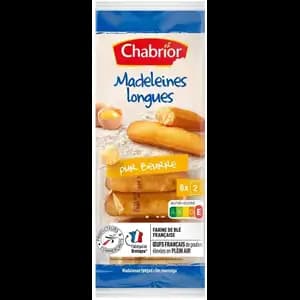Long Madeleines Pure Butter - Chabrior