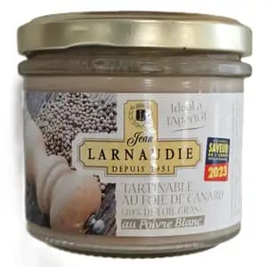 Duck Liver Spread White Pepper - Larnaudie