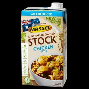 Chicken Style Stock Salt Reduced Gluten Free - Massel