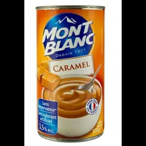 Caramel Cream  - Mont Blanc pantry