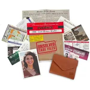 Unsolved Case Files Lost Brown Wallet