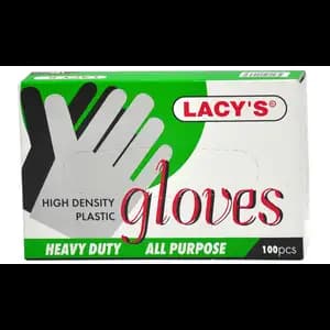 Plastic Gloves - Lacy's