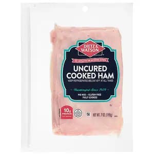 Uncured Cooked Ham - Dietz & Watson