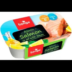 Atlantic Salmon in Oil with Lemon - Banga