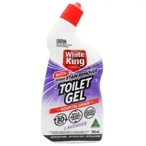Toilet Gel Stain Remover Lavender - White King
