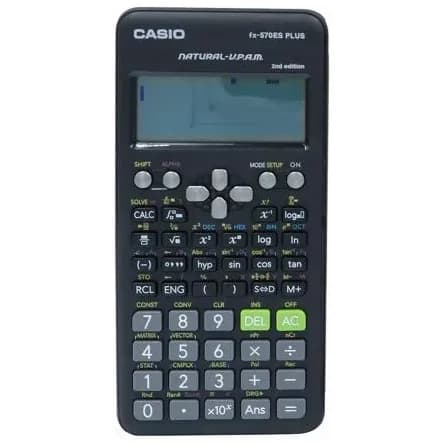 Scientific Calculator fx-570ES Plus Black