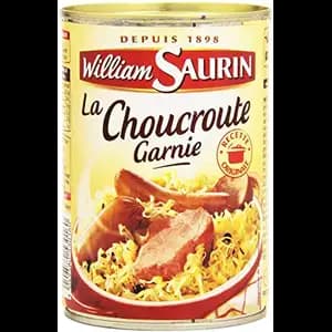 Sauerkraut Garnie - William Saurin