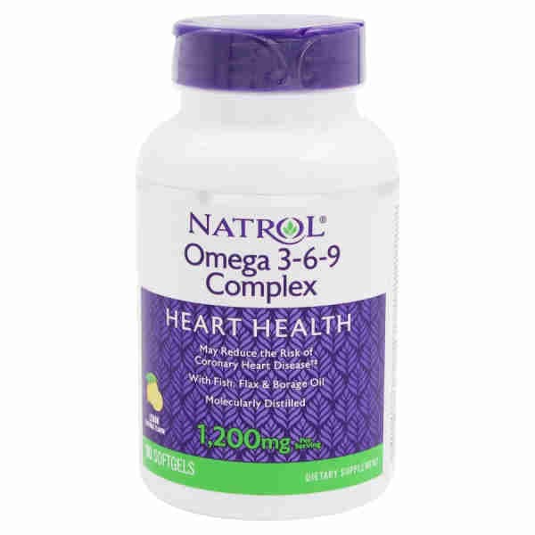 Omega 3-6-9 Complex Health Earth 1200mg