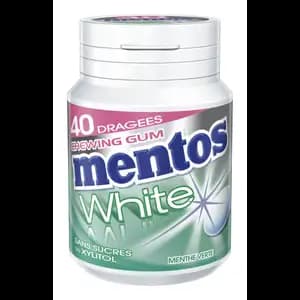 Chewing Gum White Green Mint Sugar Free - Mentos