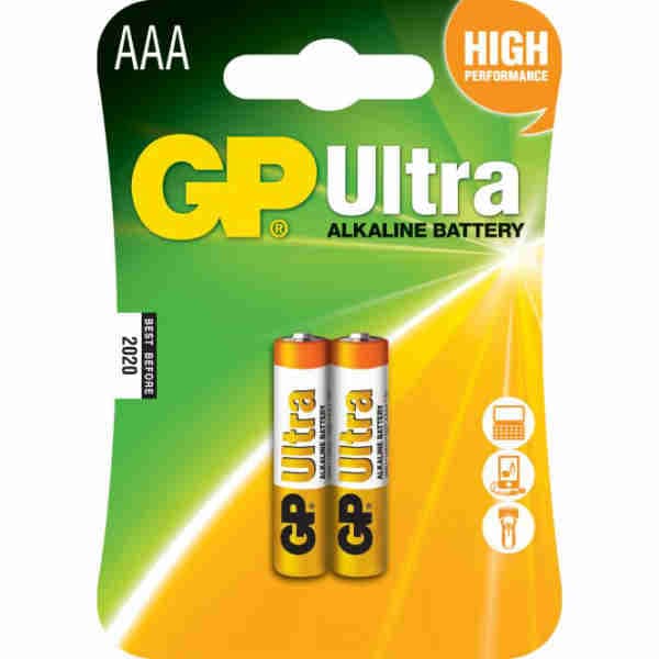 Battery Ultra AAA2 - GP