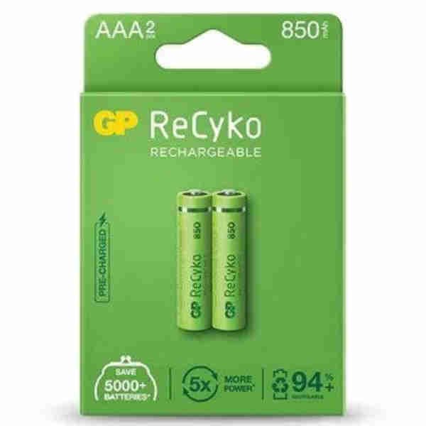 Rechargeable Battery AAA 850mAh- GP ReCyKo