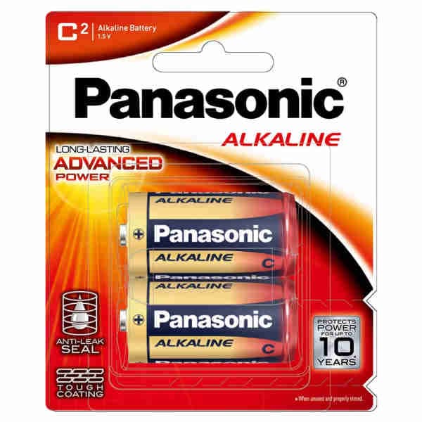 Alkaline Battery 1.5V C2 - Panasonic