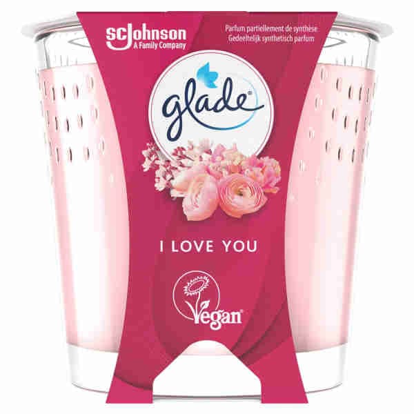 I Love You Candle