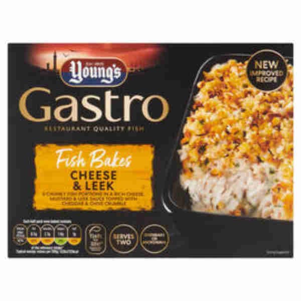 Gastro Fish Bakes Cheese & Leek