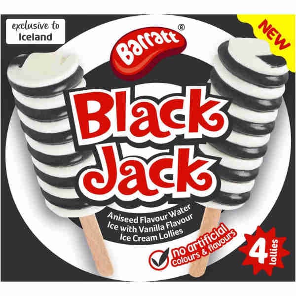 Black Jack Ice Cream
