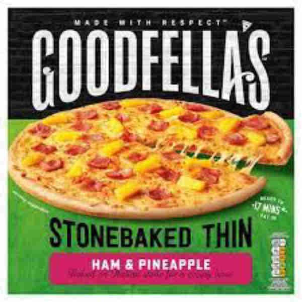 Stonebaked Thin Ham & Pineapple - Goodfella's
