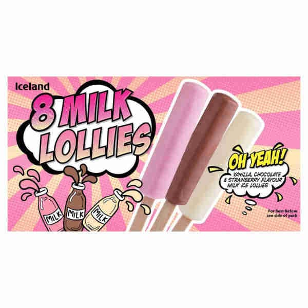 Milk Lollies - Iceland