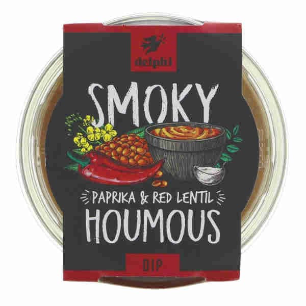 Smoky Paprika & Red Lentil Hummus Dip - Delphi
