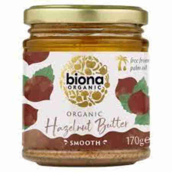 Organic Smooth Hazelnut Butter - Biona