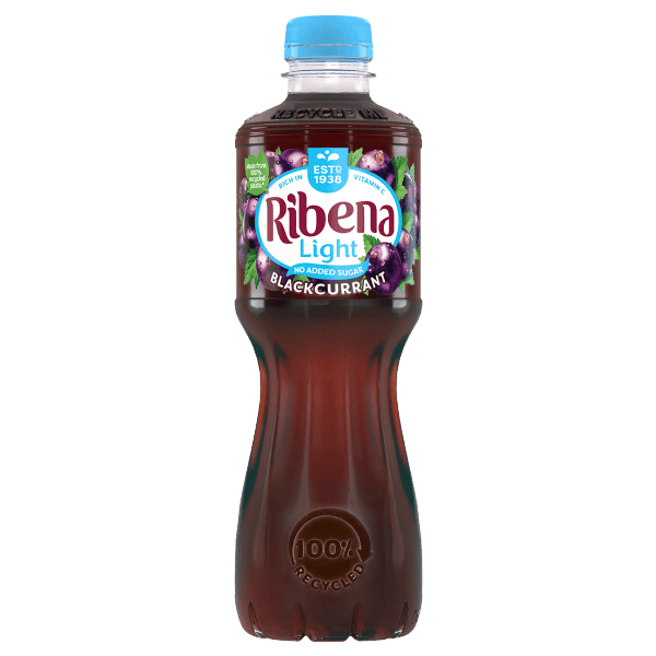 Blackcurrant Light No Added Sugar - Ribena
