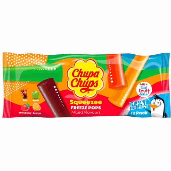 Squeezee Freeze Pops - Chupa Chups