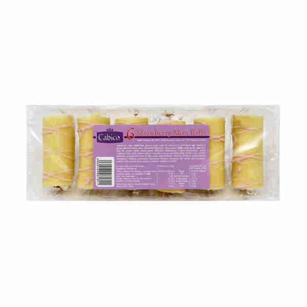 Strawberry Mini Rolls