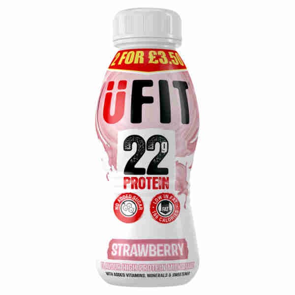 22g Strawberry Flavour High Protein Milkshake
