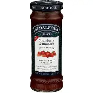 Strawberry & Rhubarb Fruit Spread - St. Dalfour