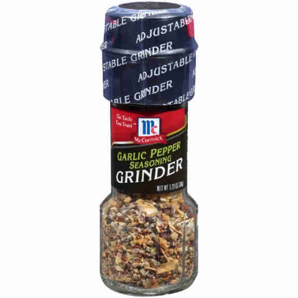Garlic Pepper Seasoning Grinder