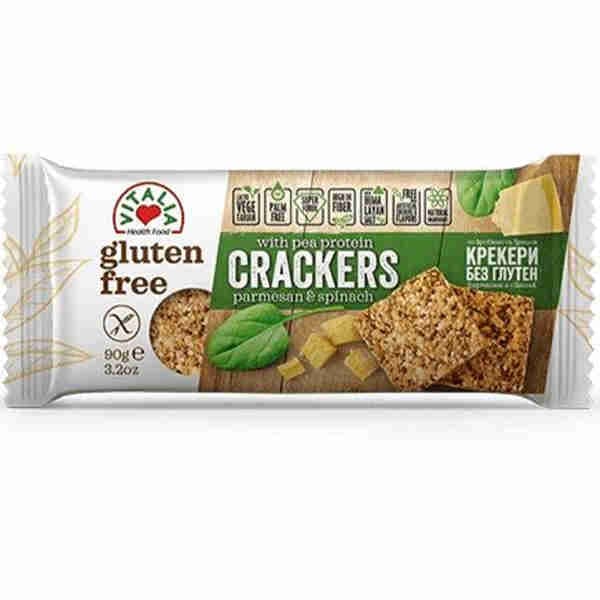 Gluten Free Cracker Parmesan & Spinach - Vitalia