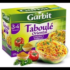 Tabbouleh Oriental Sweet Curry Raisins - Garbit