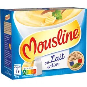 Mashed Potato in Full Milk - Mousline