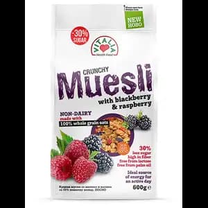 Crunchy Muesli with Blackberry & Raspberry - Vitalia