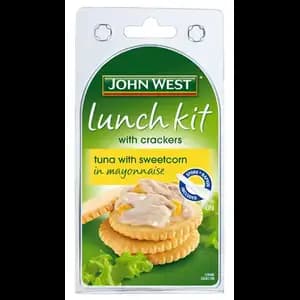 Lunch Kit with Crackers, Tuna with Sweetcorn In Mayonnaise - John West