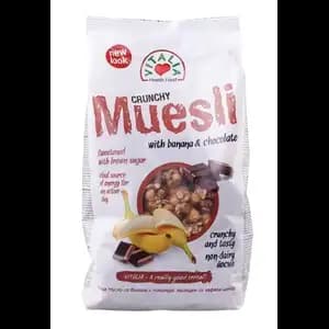 Crunchy Muesli Banana & Chocolate - Vitalia