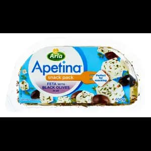 Apetina Feta with Black Olive in Oil - Arla - Arla