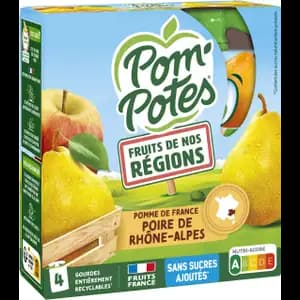 Apple Pear No Sugar Added - Pom'Potes