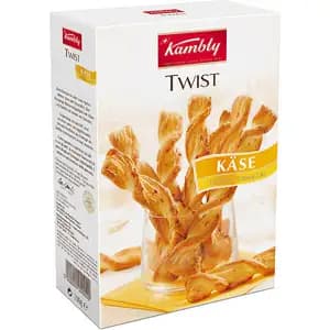 Mini Twist Cheese - Kambly - Kambly