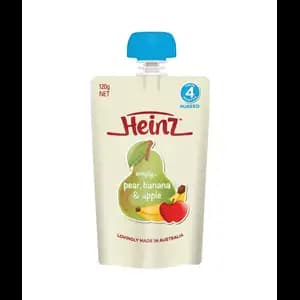 Pear Banana & Apple 4M - Heinz