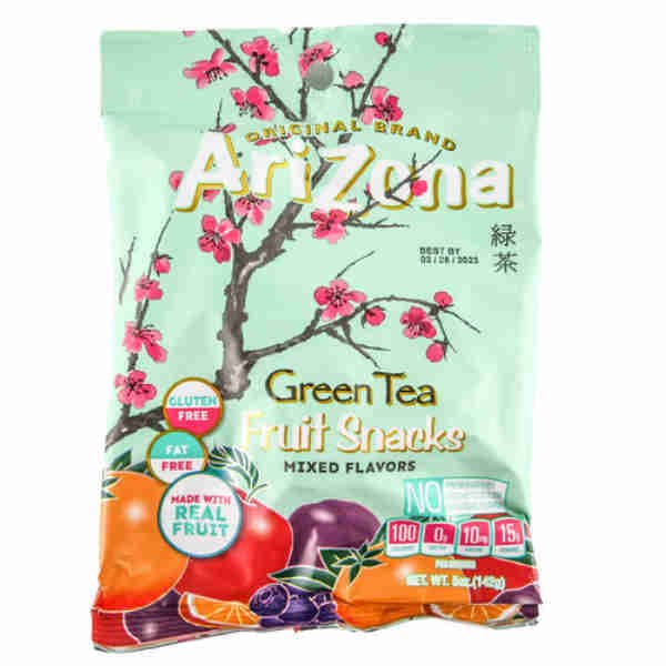 Green Tea Fruit Snacks Mixed Flavors