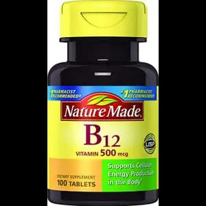 Vitamin B-12 500 Mcg - Nature Made - Ucare Pharmacy