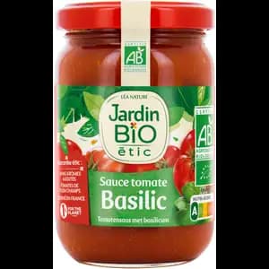 Organic Basilic Sauce - Jardin Bio