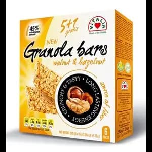 Granola Bars Walnut & Hazelnut - Vitalia