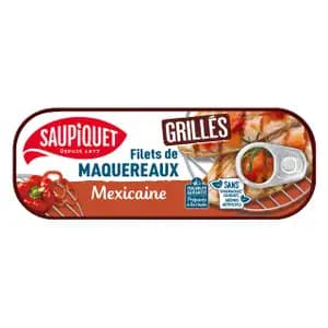 Grilled Mackerel Filets Mexican - Saupiquet
