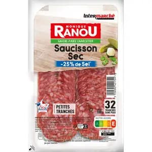 Dry Sausage Sliced Less Salt - Ranou