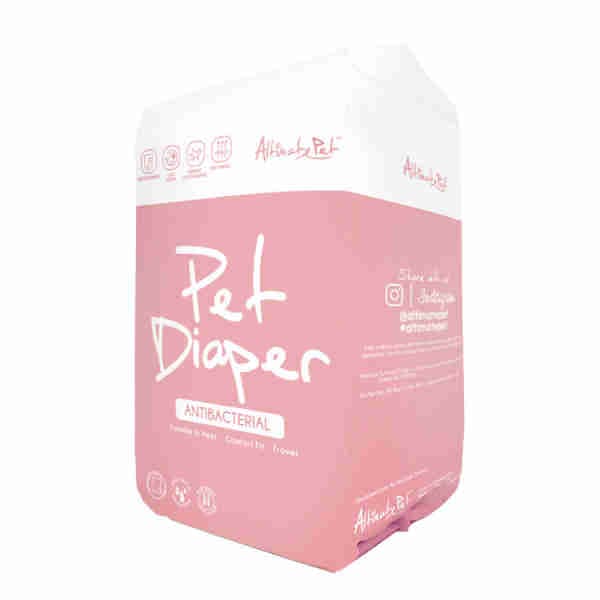 Pet Diaper Antibacterial Large Breed 12pcs