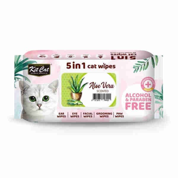 5 in 1 Wipes Aloe Vera