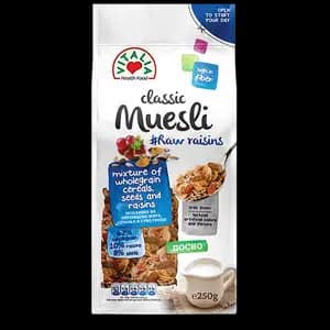 Muesli Wholegrain Cereals Seeds & Raisins - Vitalia
