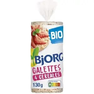 Organic Galette 4 Cereals - Bjorg